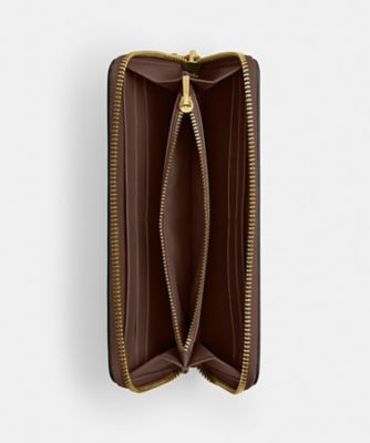エッセンシャル スリム アコーディオン ジップ ウォレット | COACH